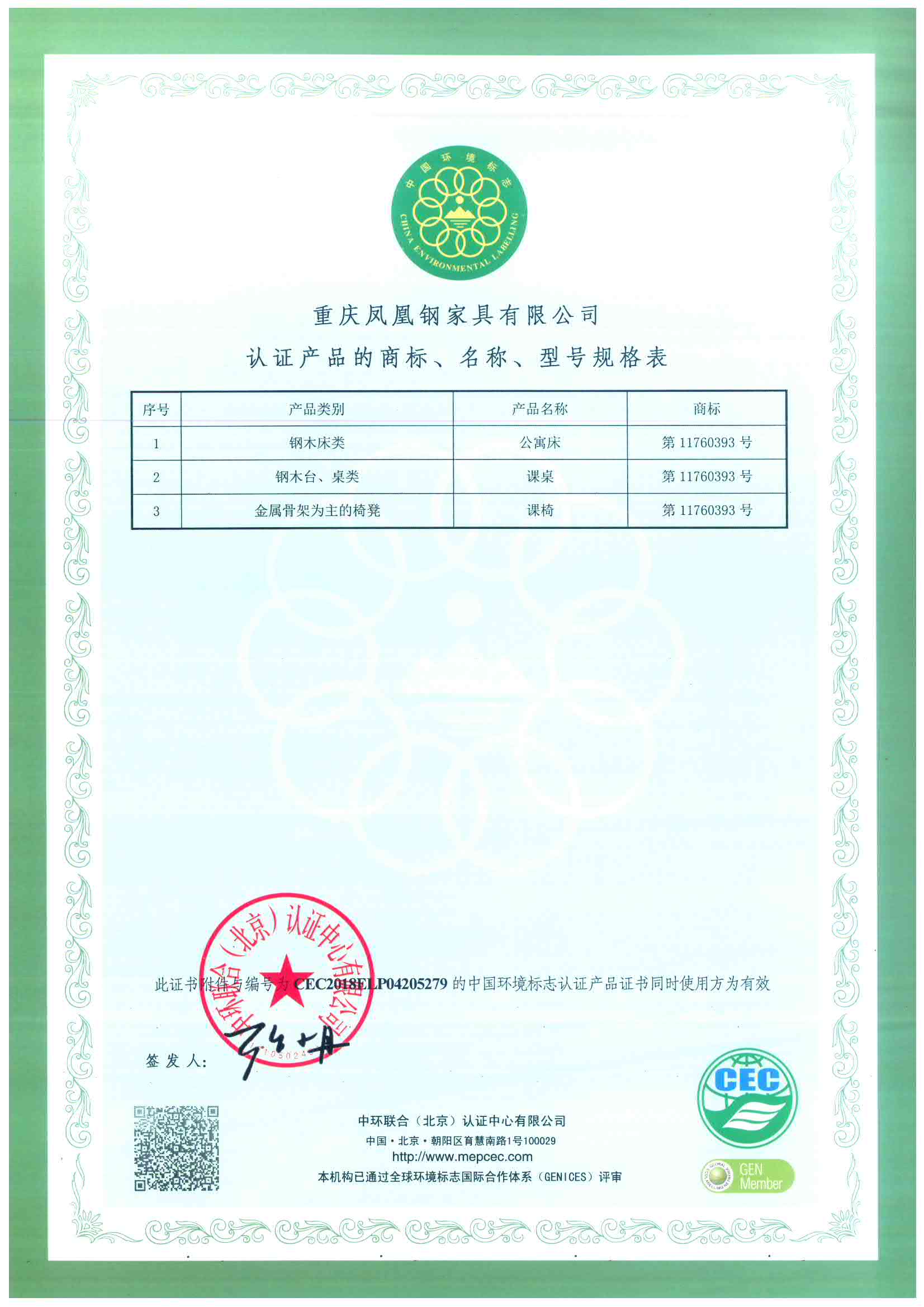 China Environmental Labeling Product Certification